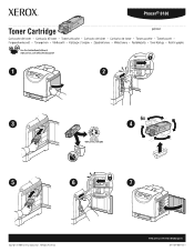 Xerox 6130N Instruction Sheet - Toner Cartridge