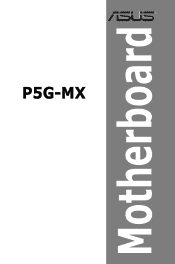 Asus P5G-MX User Manual