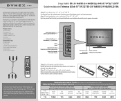 Dynex DX-L22-10A Quick Setup Guide (English)