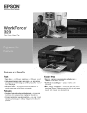 Epson WorkForce 320 Product Brochure
