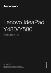 Lenovo IdeaPad Y580 Ideapad Y480, Y580 User Guide V1.0 (Swedish)