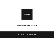 Bose SoundLink Flex Bluetooth Speaker Multilingual Quick Start Guide