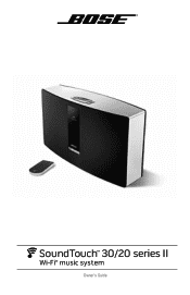 Bose SoundTouch20 Series II Wi-Fi Owners Guide