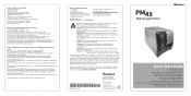 Intermec PM43/PM43c PM43 Mid-Range Printer Quick Start Guide