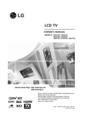 LG 42LP1D Owner's Manual