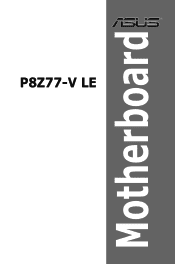 Asus P8Z77-V LE P8Z77-V LE User's Manual