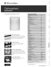 Electrolux EWDW6505GS Product Specifications Sheet (English)