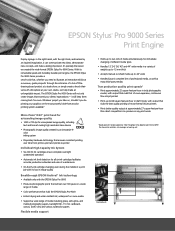Epson Stylus Pro 9500 Product Brochure