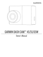Garmin Dash Cam 45/55/65W Owners Manual