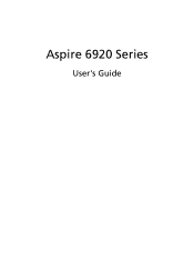 Acer 6920 6422 User Guide
