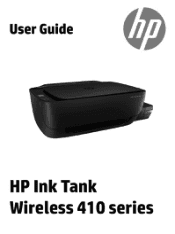 HP Ink Tank Wireless 410 User Guide