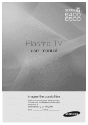Samsung PN58C6500TF User Manual (user Manual) (ver.1.0) (Korean)