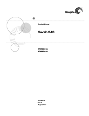 Seagate ST600MM0026 Savvio 10K.1 SAS Product Manual