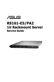 Asus RS161-E5 Service Guide