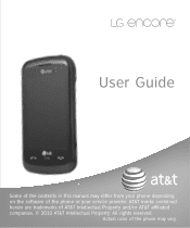 LG GT550 Owner's Manual
