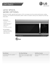 LG LMV1683SW Specifications - English