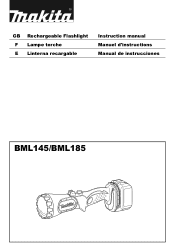 Makita XT1500 Makita BML185 Instruction Manual