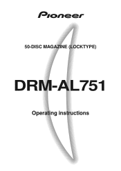 Pioneer DRM-3000 User Manual for the Locking Magazine AL751