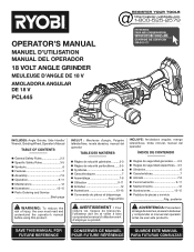 Ryobi PCL445B Operation Manual