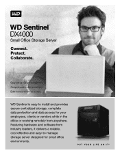Western Digital Sentinel DX4000 Product Specifications