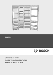 Bosch B22CS30SNS Instructions for Use