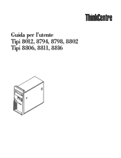 Lenovo ThinkCentre M55p (Italian) User guide