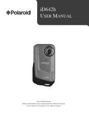 Polaroid iD642H iD642 Pocket Digital Video Camcorder User Manual