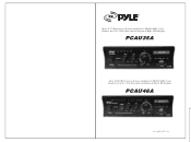 Pyle PCAU46A User Guide
