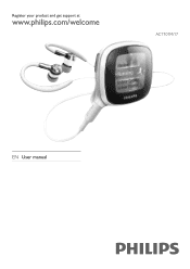 Philips ACT101M User manual
