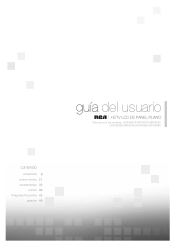 RCA L40HD36 User Guide & Warranty (Spanish)