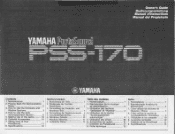 Yamaha PSS-170 Owner's Manual (image)