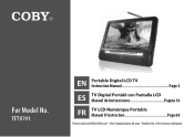 Coby TFTV791 User Manual