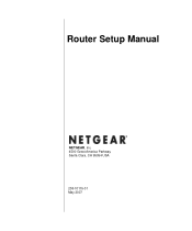 Netgear WGR614 WGR614v8 Setup Manual