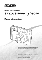 Olympus Stylus 9000 Black STYLUS-9000 Manuel d'instructions (Français)