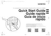 Onkyo HT-S3800 Quick Start Guide
