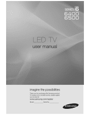 Samsung UN46C6400 User Manual