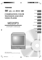 Toshiba MD20P3 Owners Manual