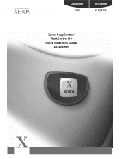 Xerox M118 Quick Reference Guide