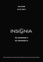 Insignia NS-50D400NA14 User Manual (English)