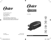 Oster 7-Minute Grill User Guide