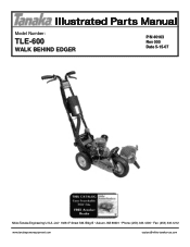 Tanaka TLE-600 Parts List