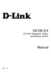 D-Link DKVM-4 Product Manual