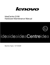 Lenovo Q190 Hardware Maintenance Manual