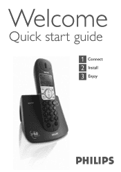 Philips CD4454Q Quick start guide