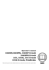 Husqvarna 346 XP G Owners Manual