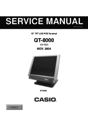 Casio QT-8000C Service Manual