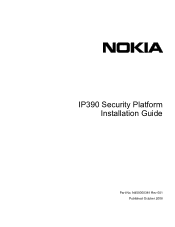 Nokia IP390 Installation Guide