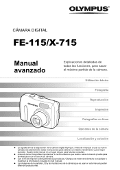 Olympus FE 115 FE-115 Manual Avanzado (Español)