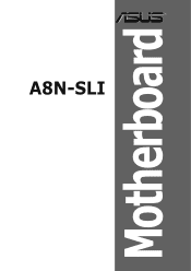 Asus A8N-SLI A8N-SLI English edition user's manual, version E1815b