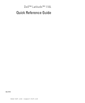 Dell Latitude 110L Quick Reference Guide